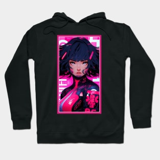 Anime Race Girl | High Quality Anime Artwork | Chibi Manga Anime Art Hoodie